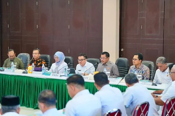 Rapat Koordinasi Lanjutan Satgas Percepatan Investasi Provinsi Sulsel (dok. Ist)