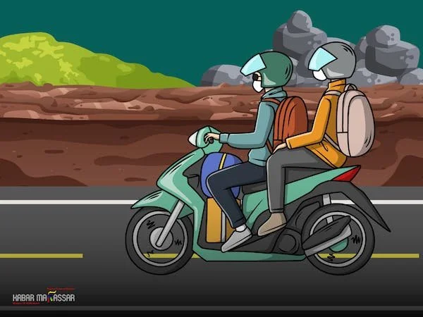 Ilustrasi mudik (Dok: KabarMakassar)