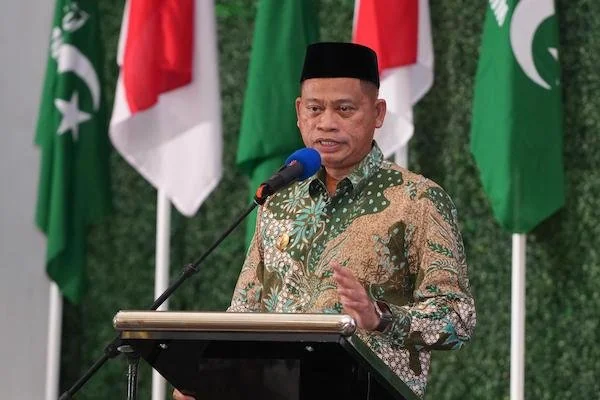 Pj Gubernur Sulsel, Prof Fadjry Djufry pada acara milad IMMIM ke 61 (Dok: Ist)