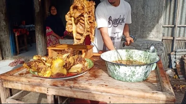 Gantala Jarang di Pasar Jeneponto. (Dok: Ist)