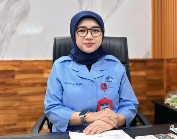 Pelaksana Tugas (Plt) Direktur Keuangan Perumda Air Minum Kota Makassar, Wirda Fauzah Madjid. (Dok: Ist)