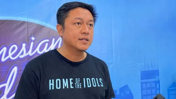Head of Production Operation Department RCTI, Agung Priyatno saat di wawancarai awak media (Dok: Atri KabarMakassar)