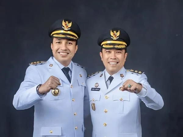 Bupati dan Wakil Bupati Kabupaten Luwu Utara (Dok : Ist).