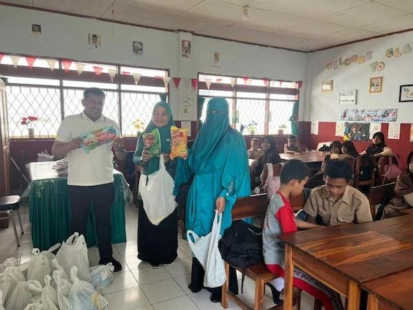 Kunjungan TP PKK Sulsel ke SDN Bonto Pajja di Kabupaten Gowa (dok. Ist)