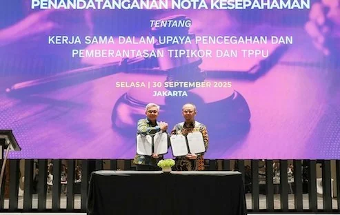 Ketua KPK Setyo Budiyanto dan Kepala PPATK, Ivan Yustiavandana (dok. Ist)