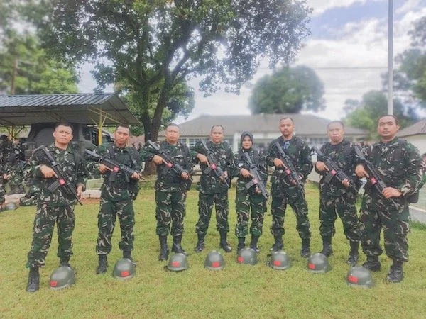 Delapan ASN Luwu Timur resmi ditetapkan sebagai Komcad Matra Darat (dok. Ist)