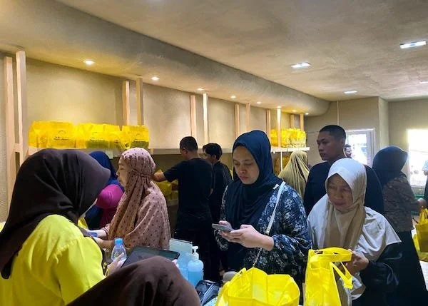 Masyarakat padati outlet Browcyl (Dok: Ist)