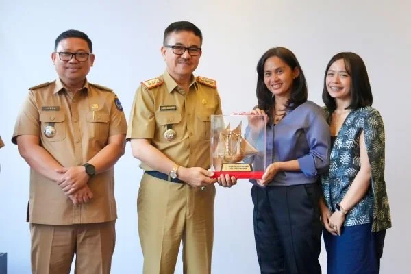 Sekprov Sulsel, Jufri Rahman dan Manaaki New Zealand Scholarships Programme (Dok: Ist).
