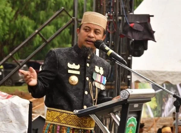 Gubernur Sulawesi Selatan Andi Sudirman Sulaiman di Luwu Timur (Dok: Ist)