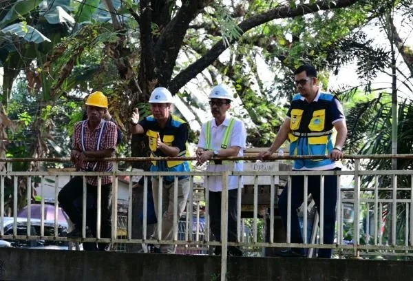 Andi Syahrum Pimpin Langsung Normalisasi Saluran Air Baku Abdesir-Manggala. (Dok: Ist)