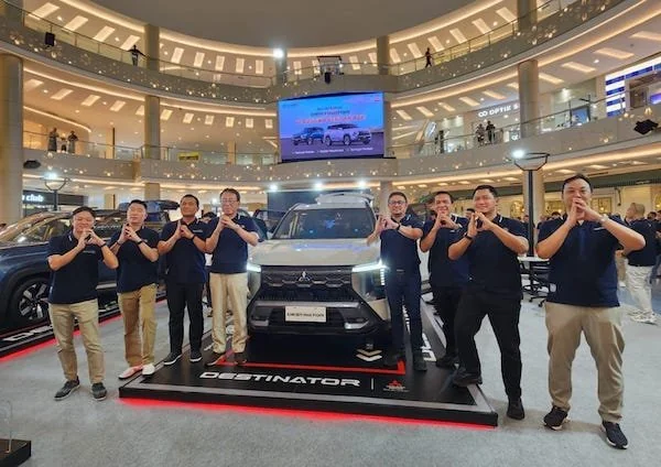 Bosowa Berlian Motor meluncurkan Mitsubishi Destinator SUV keluarga terbaru dengan desain premium di Makassar (Dok: Ist)