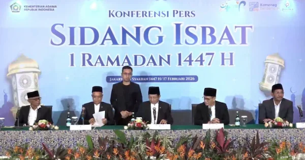 Sidang Isbat penetuan 1 Ramadan 2026 yang digelar Kementerian Agama RI