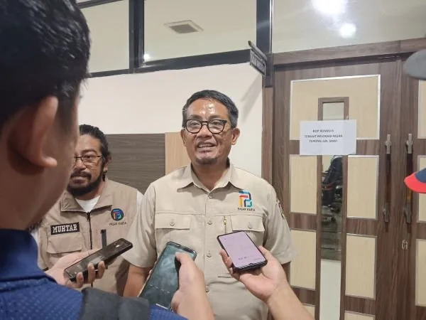 Direktur Utama Perumda Pasar Makassar Raya, Ali Gauli Arief (Dok: Sinta KabarMakassar).