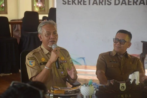 Ketua Panitia festival dalam  pameran batu ngalo 2025, Herdin Ismail(dok:Ist)