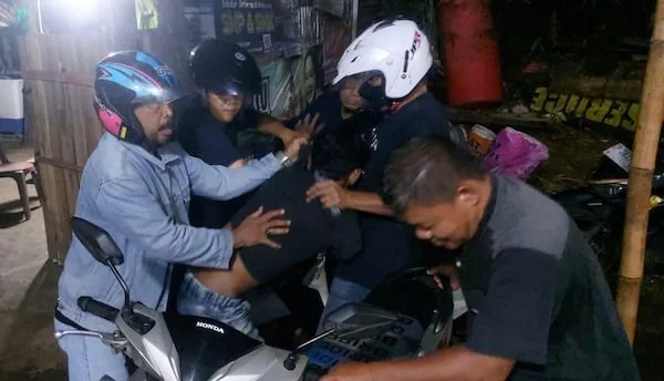 Penangkaoan pria yang sering membuat onar di lingkungannya (Dok: Ist)