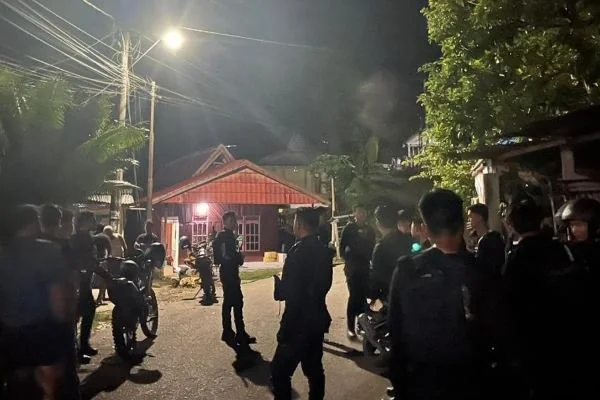 Tim Patmor saat mendatangi TKP di Tambayako (Dok : Ist).
