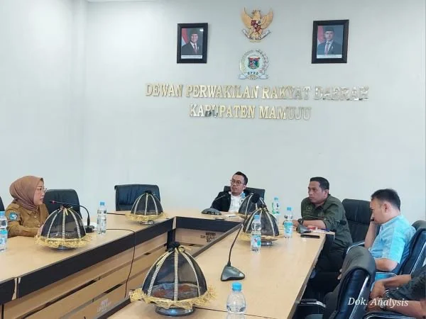 RDP Komisi III DPRD Kabupaten Mamuju (Dok : Ist).