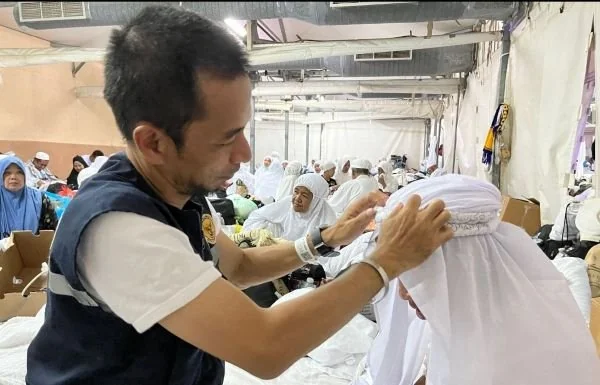 Ritual Mappatoppo atau wisuda haji usai puncak haji (Dok : Ist).