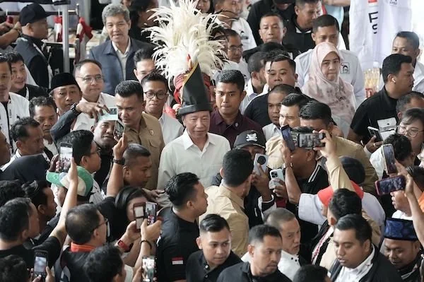 Presiden ke-7 Republik Indonesia, Joko Widodo, saat Berada di Rakernas PSI Makassar (Dok: Ist).