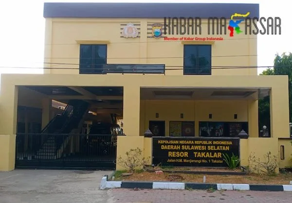 Polres Takalar (Dok. Saleh Sibali KabarMakassar).
