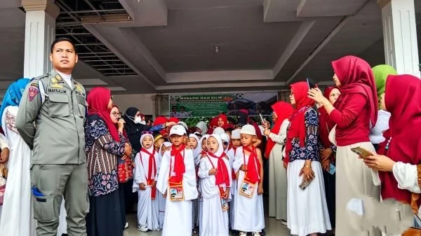 FKG PAI TK Jeneponto Gelar Manasik Haji Cilik. (Dok: Ist)