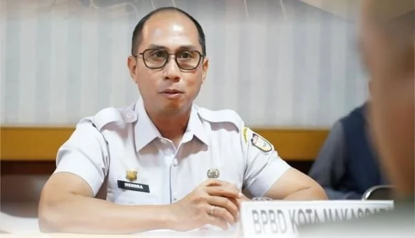 Kepala Badan Penanggulangan Bencana Daerah (BPBD) Kota Makassar, Achmad Hendra Hakamuddin (Dok : Int).