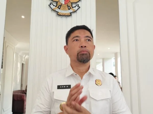 Pjs Wali Kota Makassar, Andi Arwin Azis (Dok : Hanifah kabarMakassar)