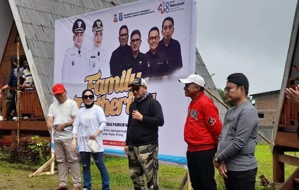 Family Gathering Perumda Parkir Makassar. (Dok: Ist)