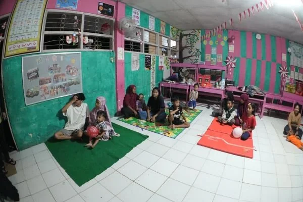 Pengungsi Banjir Makassar (Dok: Ist).