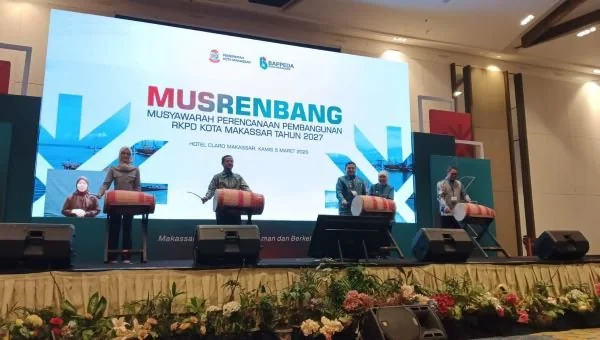 Musrenbang Rencana Kerja Pemerintah Daerah (RKPD) Kota Makassar Tahun 2027, (Dok: Sinta KabarMakassar).