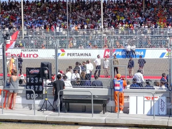 Suasana MotoGP Mandalika (Dok : Ist).