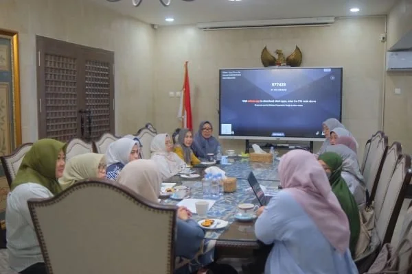 Rapat Persiapan Raker TP PKK Kota Makassar (Dok: Ist).