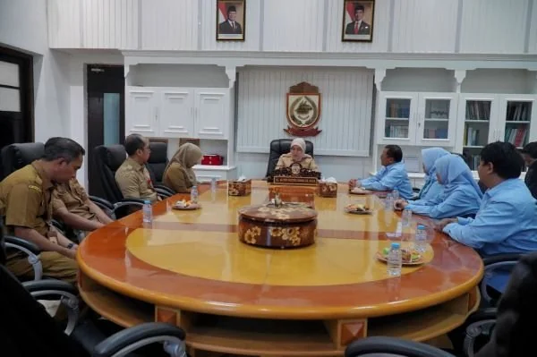 Audiensi Wakil Wali Kota Makassar Aliyah Mustika Ilham dan Balai Besar Pelatihan Kesehatan (BBPK) Kementerian Kesehatan RI, (Dok: Ist).