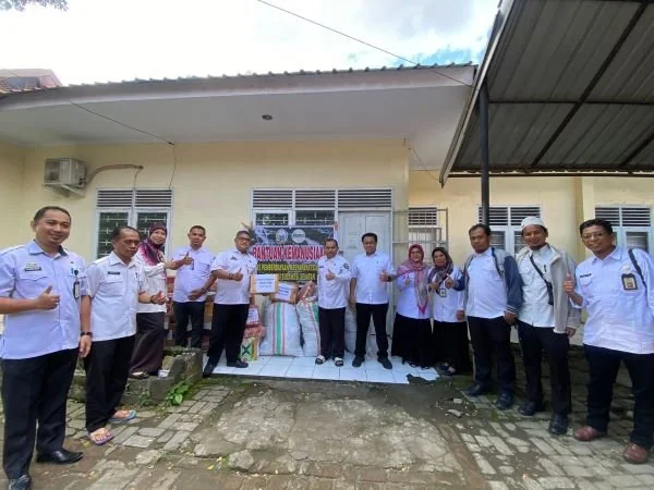 Bantuan dari Dinas PMD yang akan diantar langsung ke posko induk penanganan bencana.