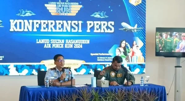 Konfermesi pers kegiatan Air Force Run TNI AU (Dok: Ist).