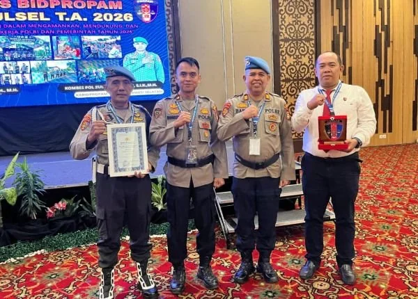 Polres Jeneponto resmi dinobatkan sebagai yang terbaik dalam hal responsivitas penanganan perkara. (Dok: Ist)