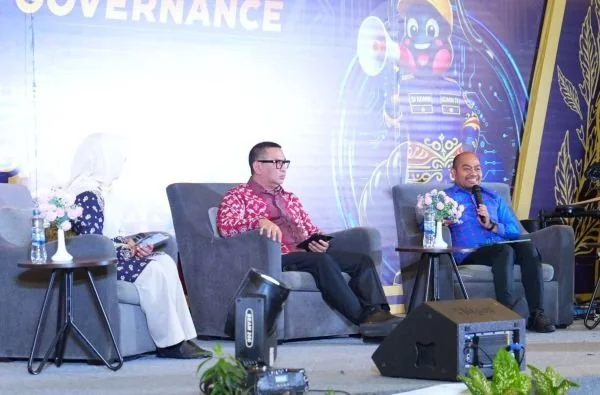 Kadis Kominfo Makassar Paparkan Strategi Digital Lontara+ di Hadapan Diskominfo se-Indonesia. (Dok: Ist)