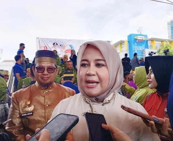 Wakil Gubernur Sulawesi Selatan Fatmawati Rusdi (Dok: Sinta KabarMakassar).