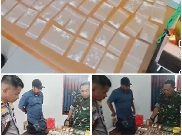 Barang bukti paket diduga sabu siap edar (Dok : Ist).