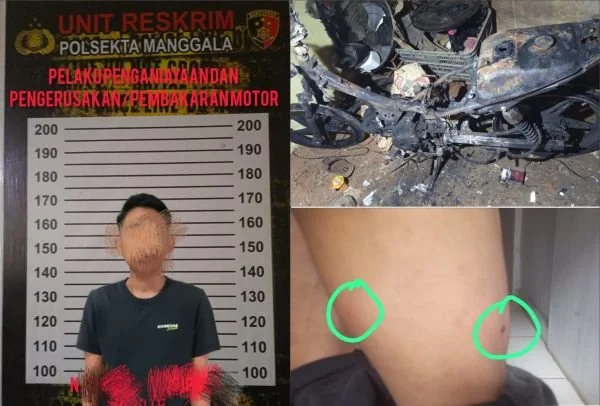 Pelaku penganiayaan terhadapa seorang pemuda di Manggala (Dok: Ist).