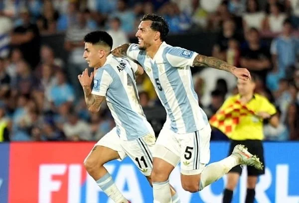 Gol Tunggal Almada Bawa Argentina Kalahkan Uruguay 1-0 (Dok : Int).