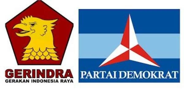 Partai Gerindra dan Partai Demokrat (Dok : int).