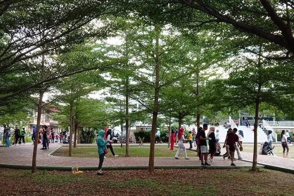 RTH di Taman Pakui Sayang Kota Makassar, (Dok: Ist).