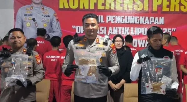 Rilis antik lipu 2025 Polres Gowa (Dok: Ist)