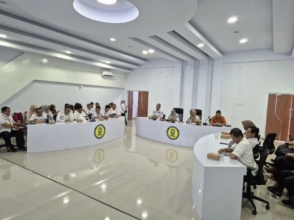 Rapat pembahasan percepatan pertumbuhan ekonomi Sinjai (dok. Ist)