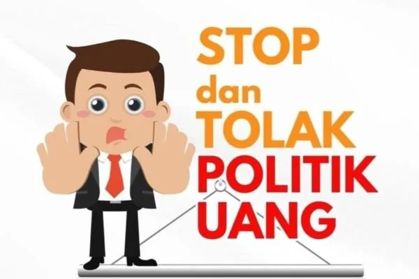 Ilustrasi tolak politik uang (Dok : Ist).