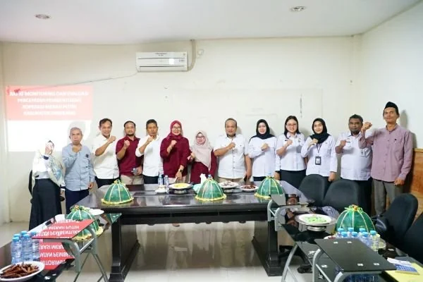 Kemenkum Sulsel Monitoring Percepatan Pembentukan Koperasi Merah Putih (Dok : ist).