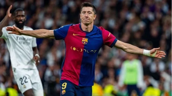 Striker andalan Barcelona, Robert Lewandowski (Dok : Int).