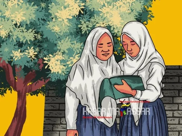Ilustrasi anak SMA (Dok : KabarMakassar).