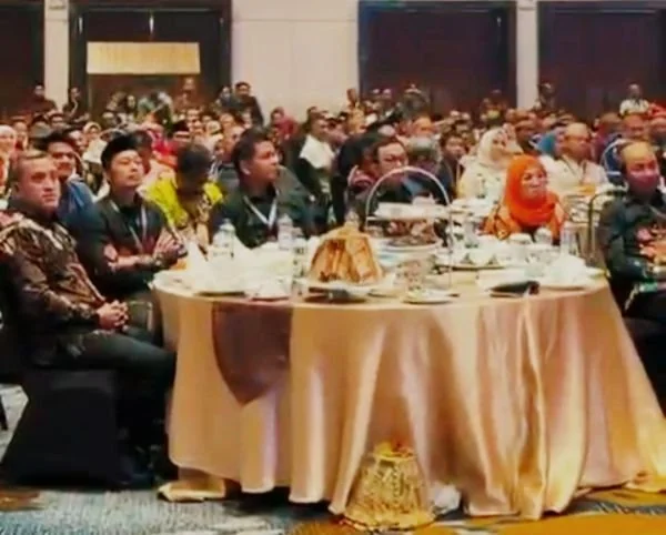 Bupati Jeneponto, H. Paris Yasir, menghadiri perhelatan akbar Pertemuan Saudagar Bugis Makassar (PSBM) XXVI tahun 2026. (Dok: Ist)